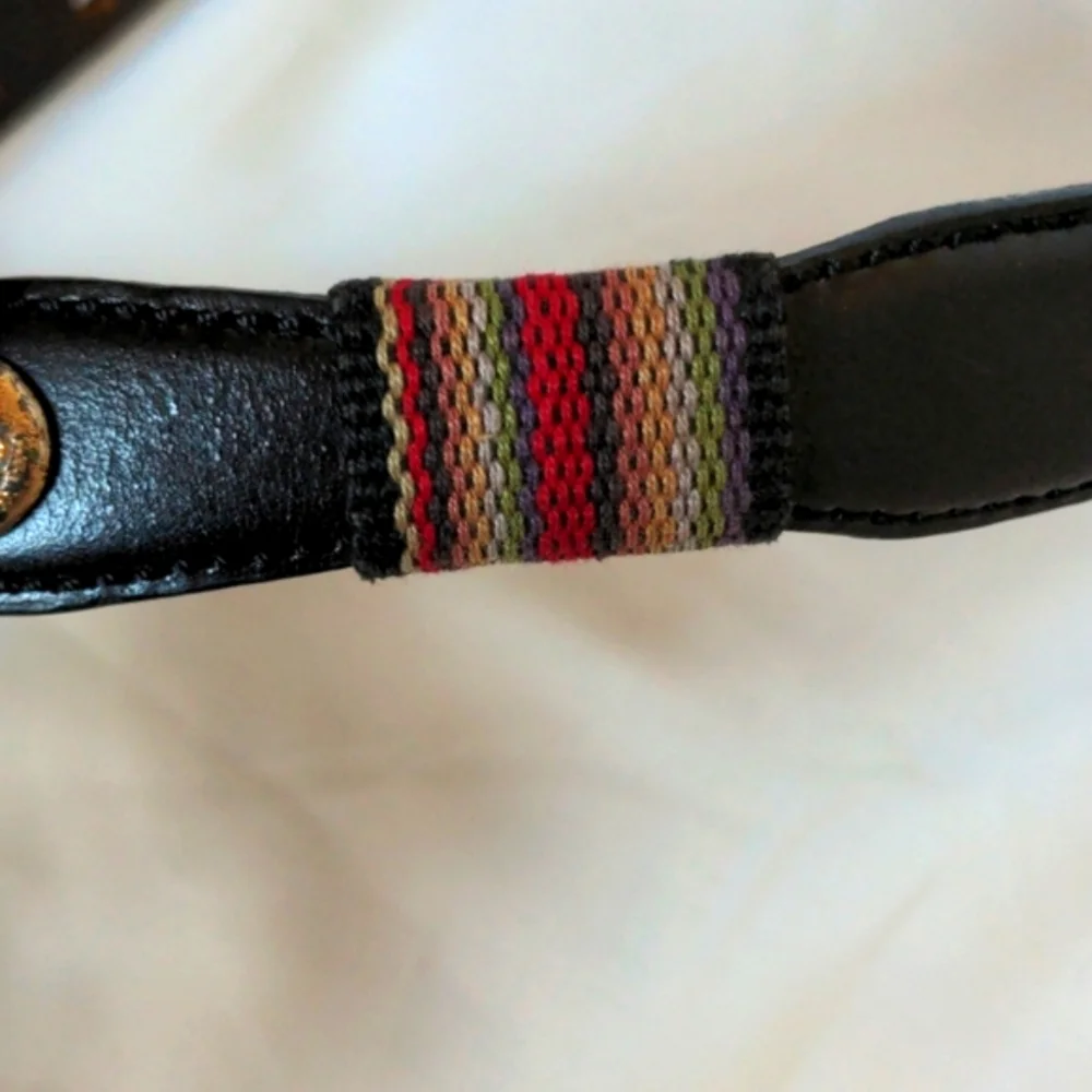 Silvercreek classics Boho Western Woven Texas Leather belt